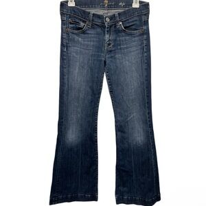 7 for all mankind dojo flared jeans